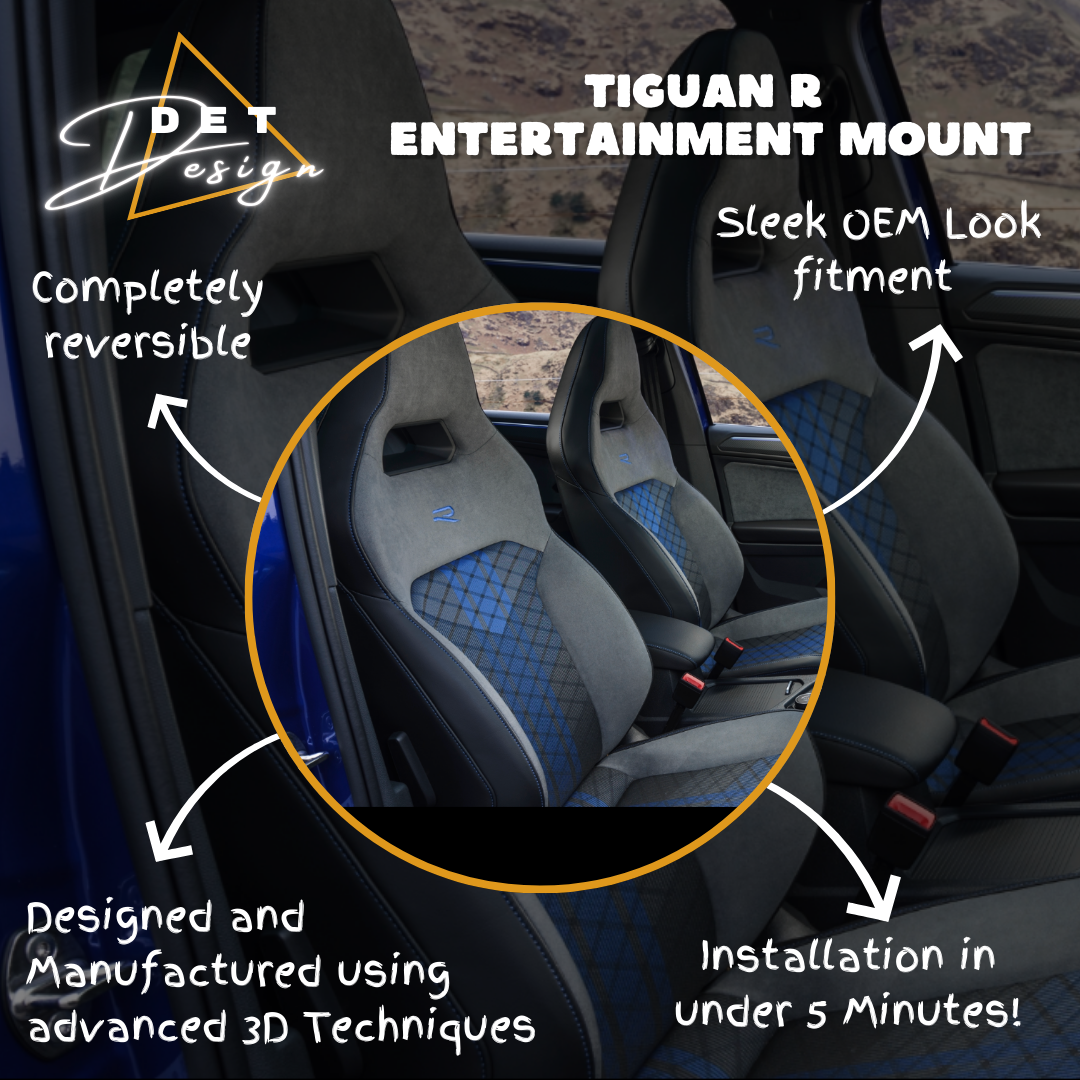 DET Design 'Tiguan R 2nd Gen' Ipad/Tablet Holder