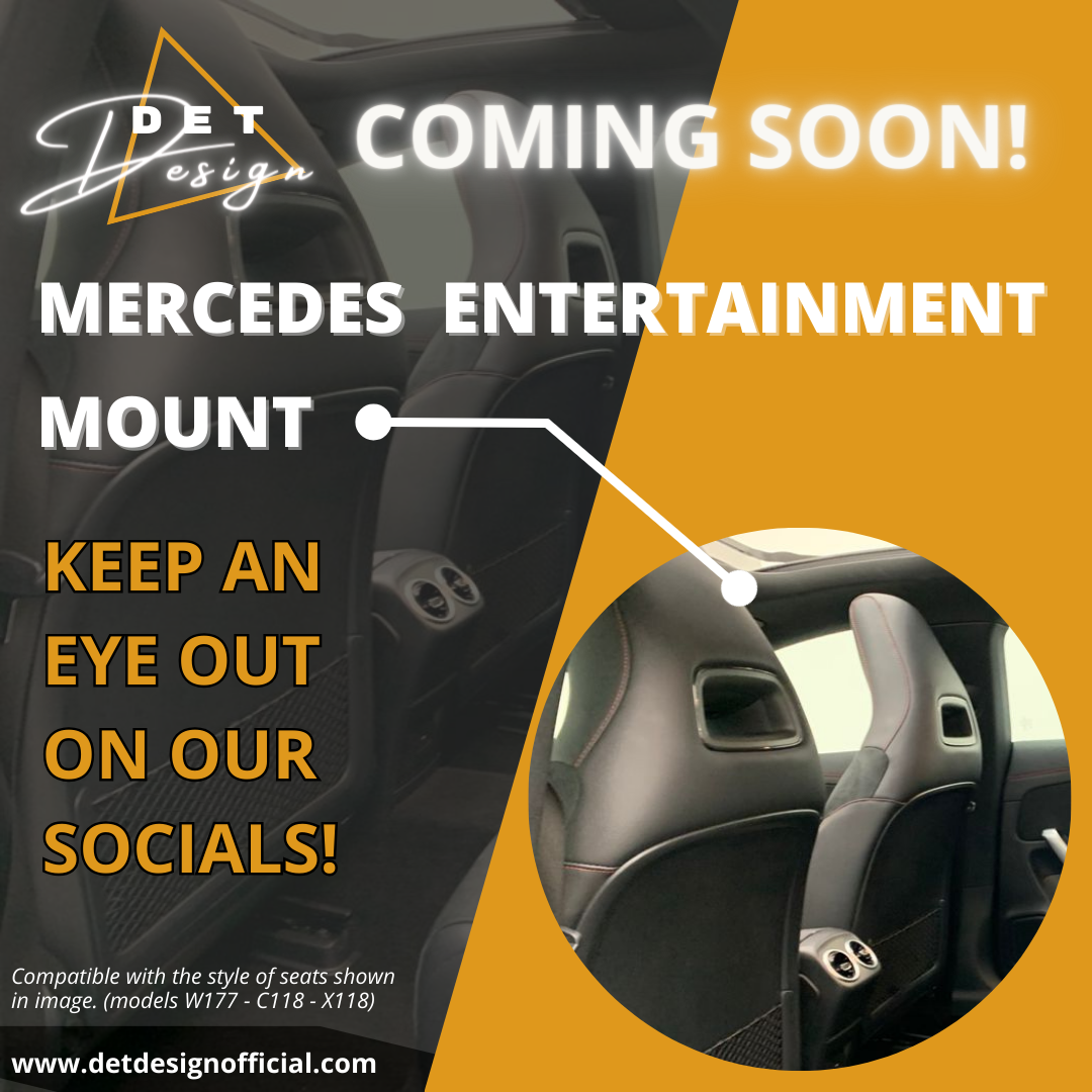 DET Design 'Mercedes 2' Entertainment Mount