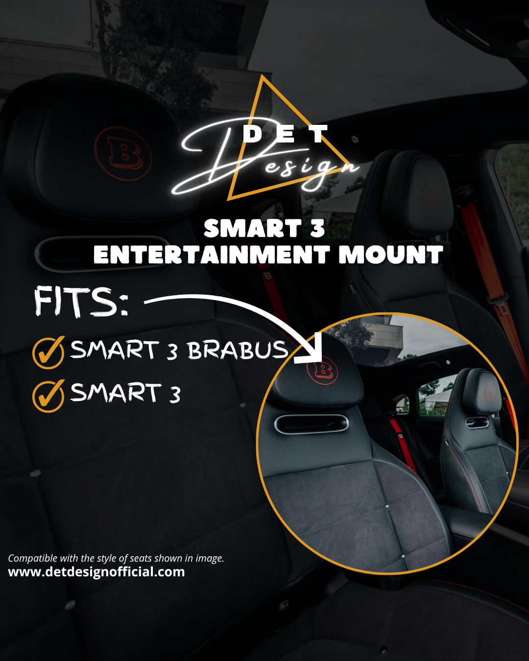 DET Design 'Smart #3' Ipad/Tablet Holder