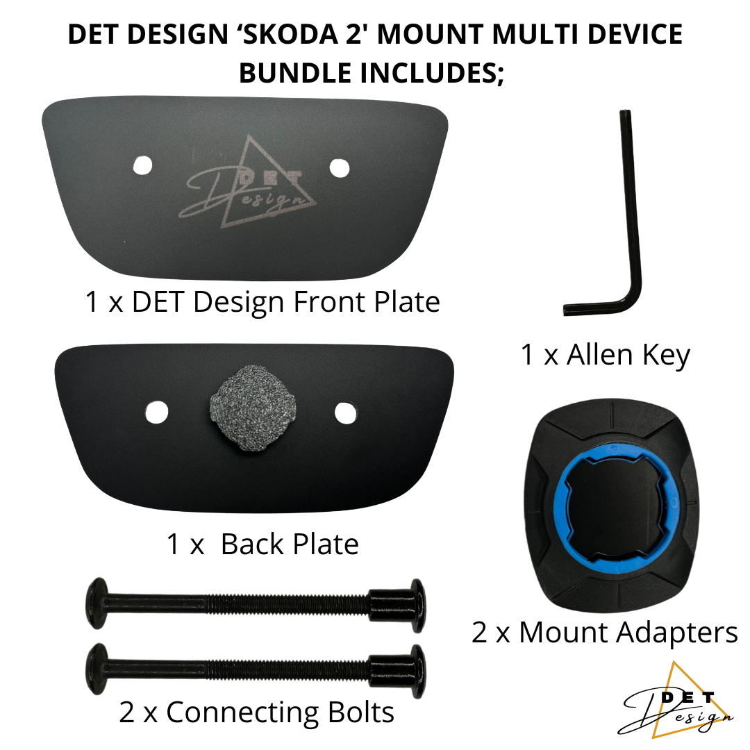 DET Design 'SKODA 2' Entertainment Mount