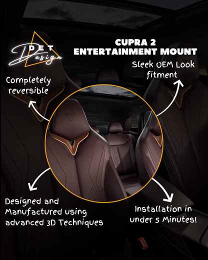 DET Design 'CUPRA 2' Ipad/Tablet Holder